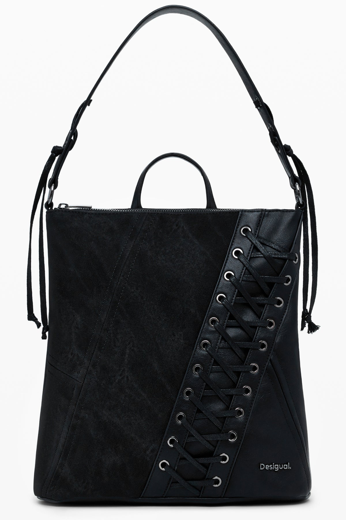Desigual Patch Tango Pretoria Mini Backpack - Black