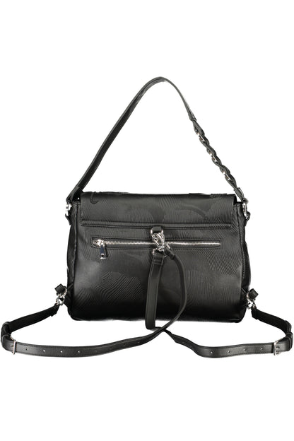 Desigual Convertible Backpack Bag - Black