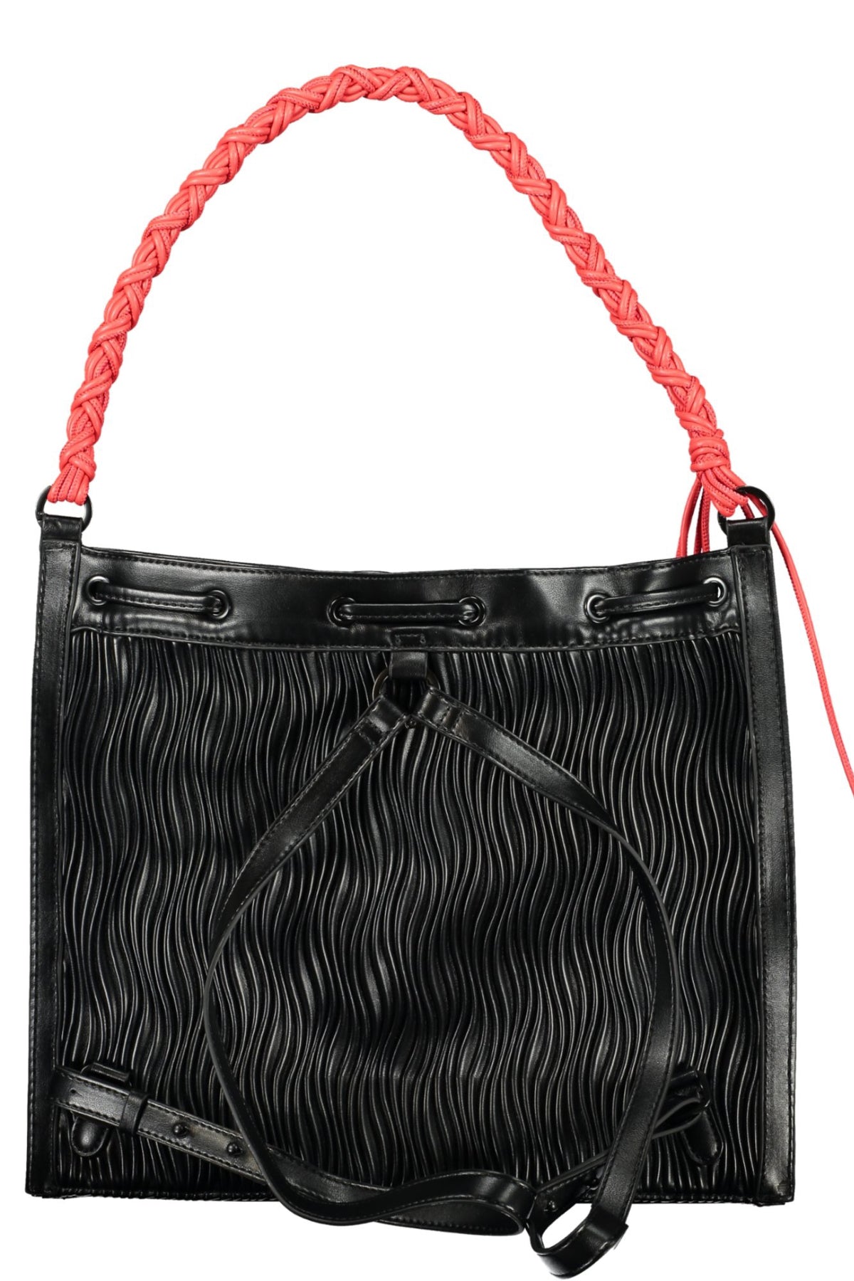 Desigual Convertible Backpack Bag - Black