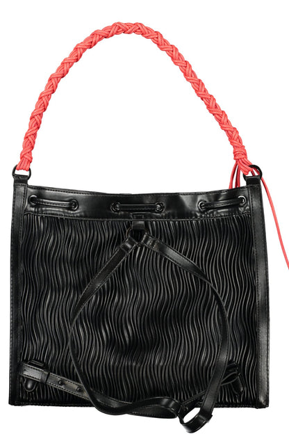 Desigual Convertible Backpack Bag - Black