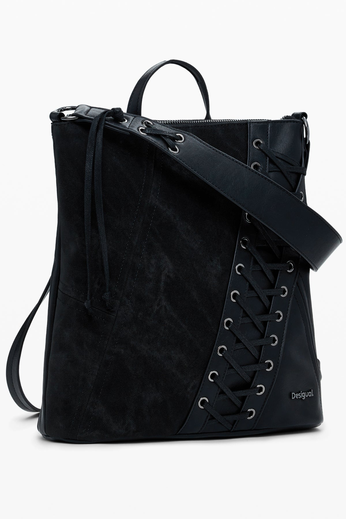 Desigual Patch Tango Pretoria Mini Backpack - Black
