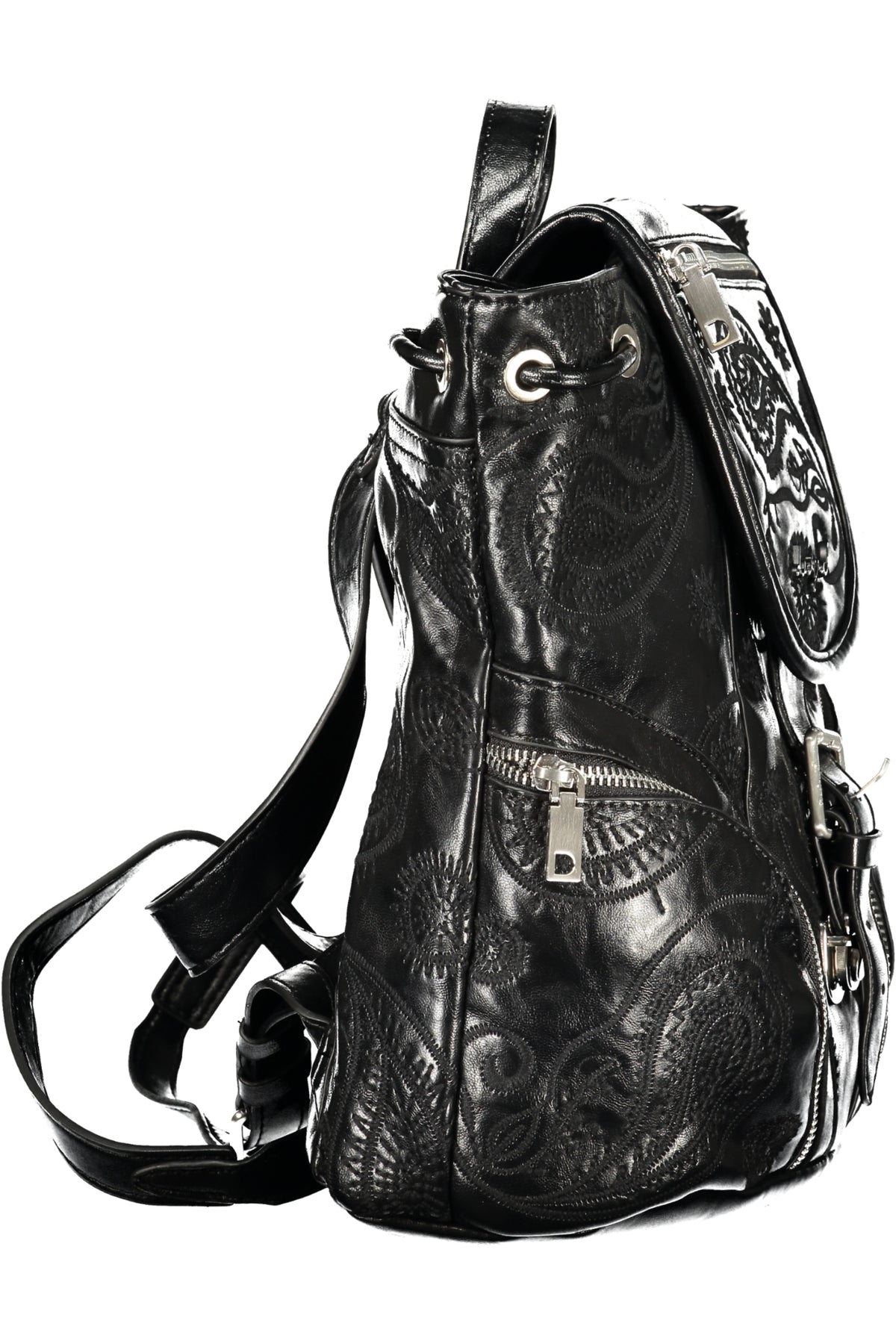 Desigual Siroco Tula Mini Straight Backpack - Black