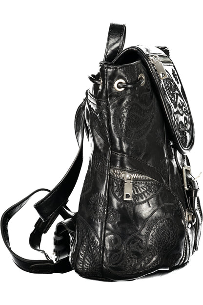 Desigual Siroco Tula Mini Straight Backpack - Black
