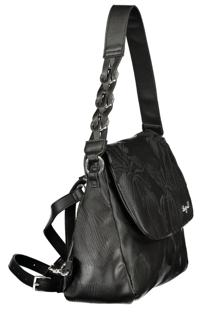 Desigual Convertible Backpack Bag - Black