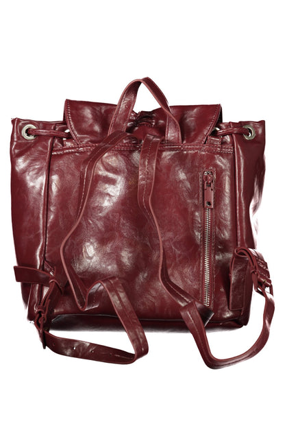 Desigual Rodio Prisa Short Burgundy Backpack - Purple