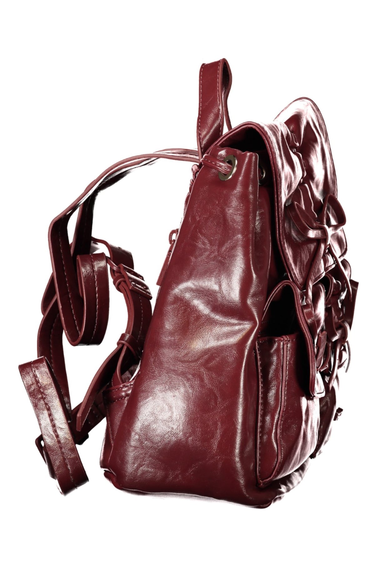 Desigual Rodio Prisa Short Burgundy Backpack - Purple