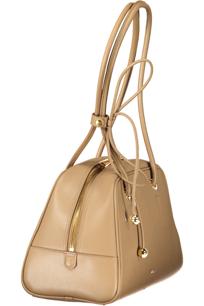 Furla Poppy M Dome Bag - Beige