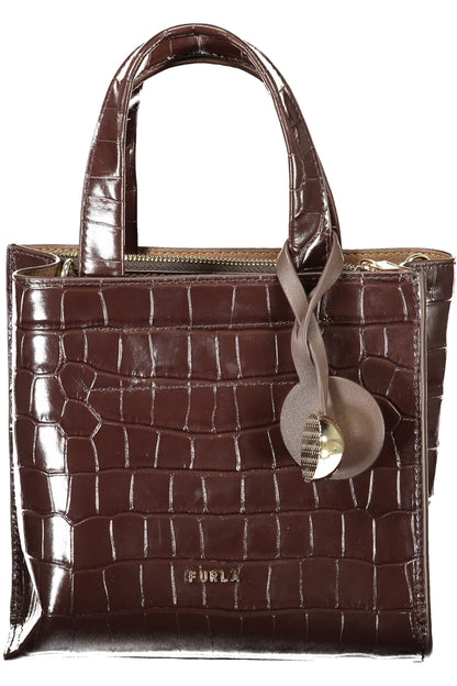 Furla Divide It Mini Tote Bag - Brown
