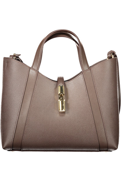 Furla Goccia S Tote Bag - Brown