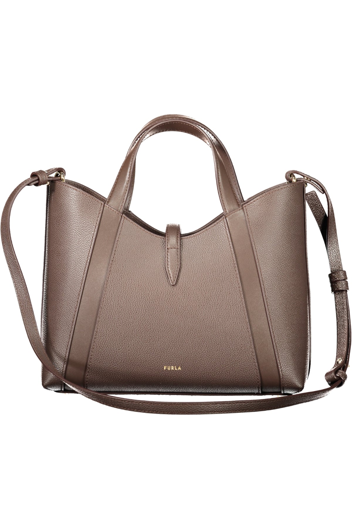 Furla Goccia S Tote Bag - Brown