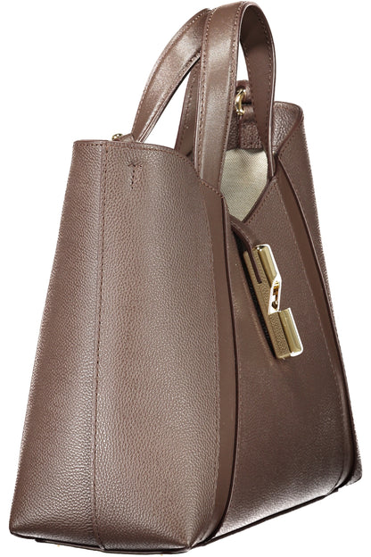 Furla Goccia S Tote Bag - Brown