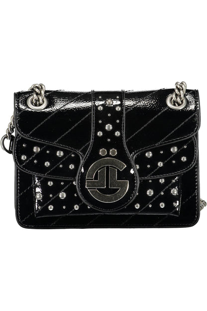 Gaelle Paris Crossbody Bag with chain strap - Black