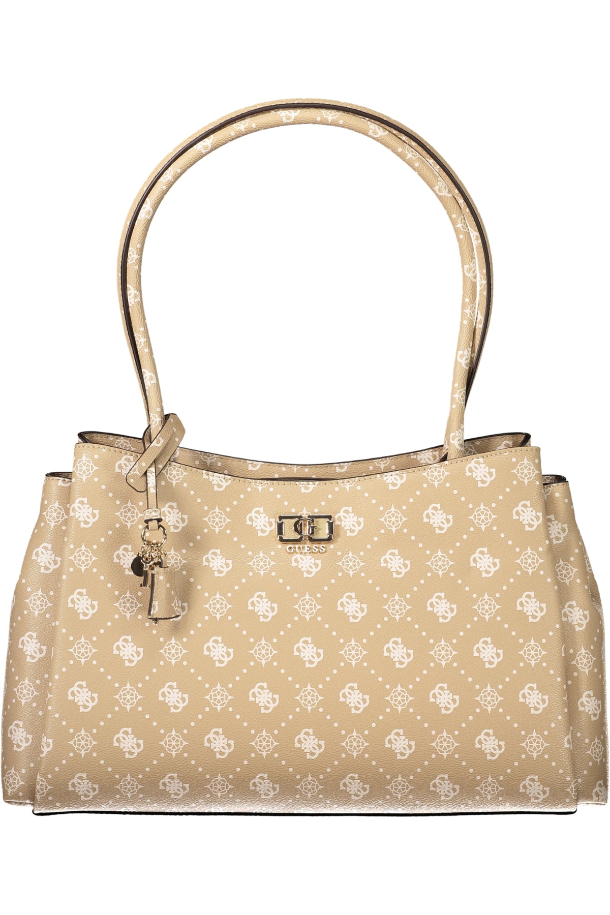 Guess Jeans Emelie Logo Bag - Beige
