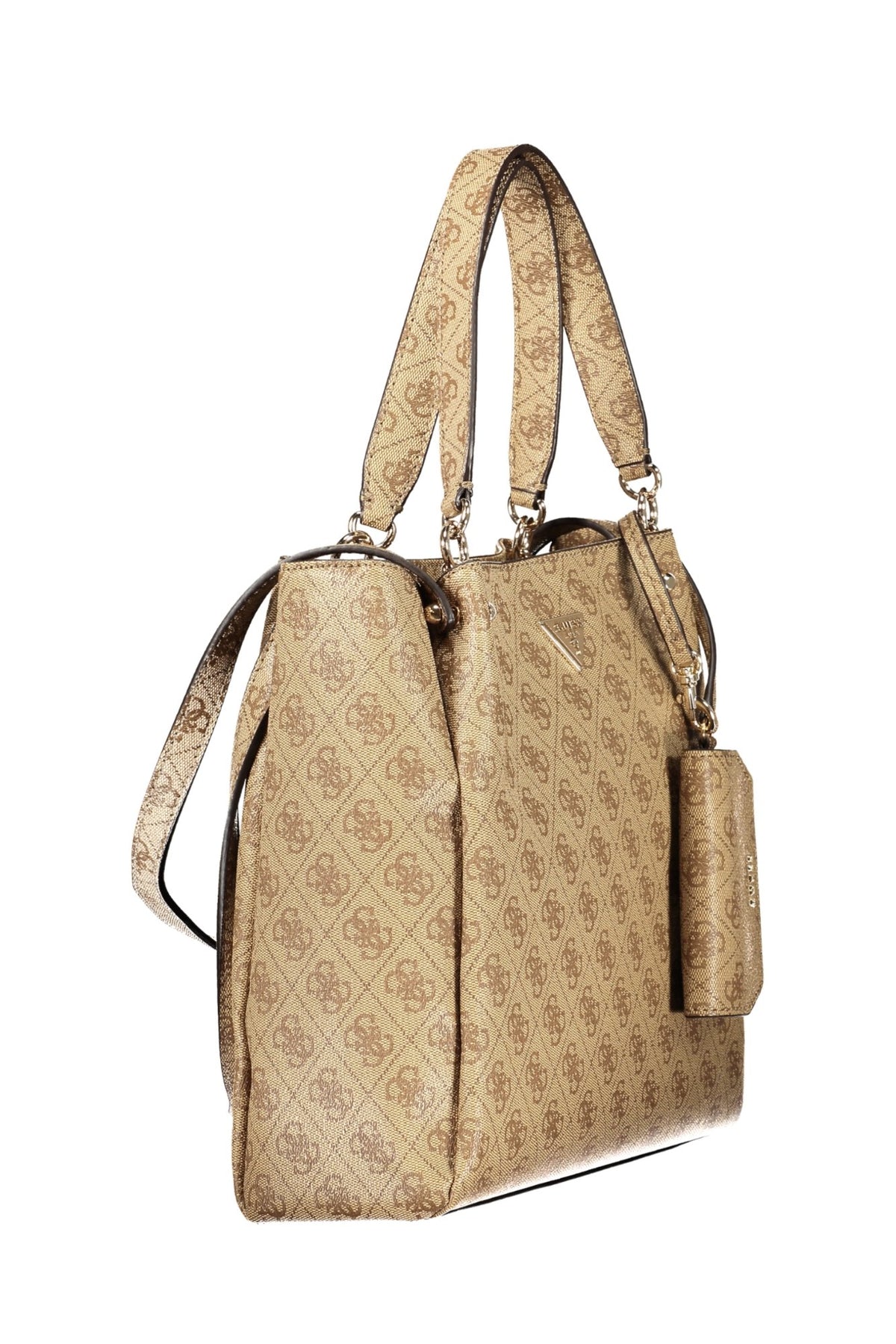 Guess Jeans Lorella Logo Bag - Beige