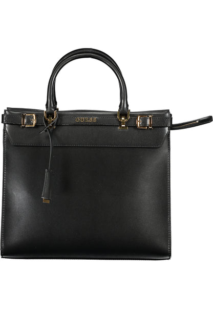 Guess Jeans Sestri Logo Bag - Black