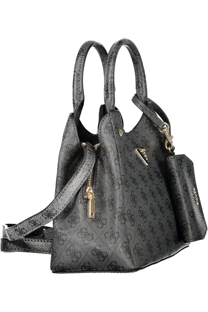 Guess Jeans Lorella Logo Bag - Black