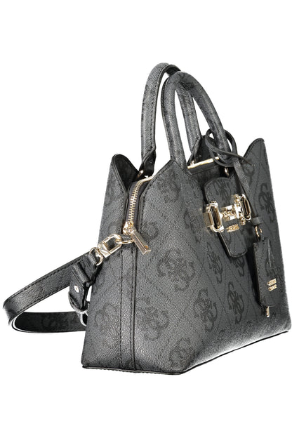 Guess Jeans Janie Logo Bag - Black