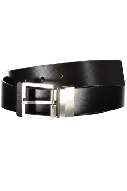 Guess Jeans Leather Belt - Black