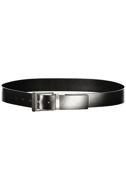 Guess Jeans Leather Belt - Black