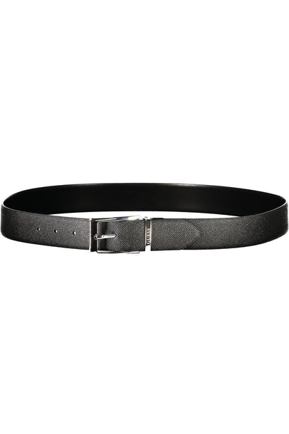 Guess Jeans Leather Belt - Black