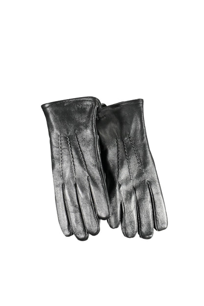 Guess Jeans Leather Gloves - Black