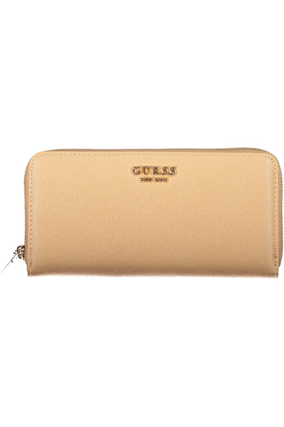 Guess Jeans Amorette Slg Wallet - Beige