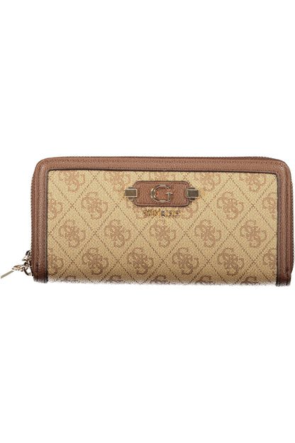 Guess Jeans Lindsey Slg Wallet - Beige