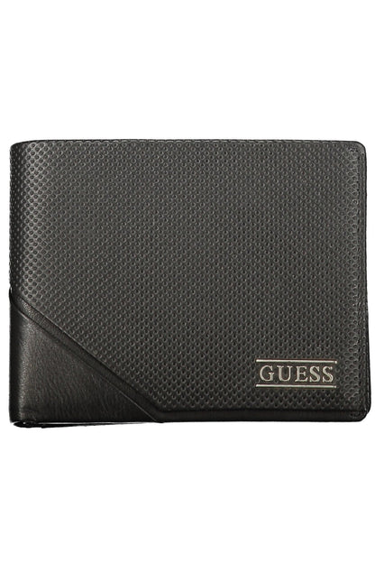 Guess Jeans Wallet with 2 compartments - Black