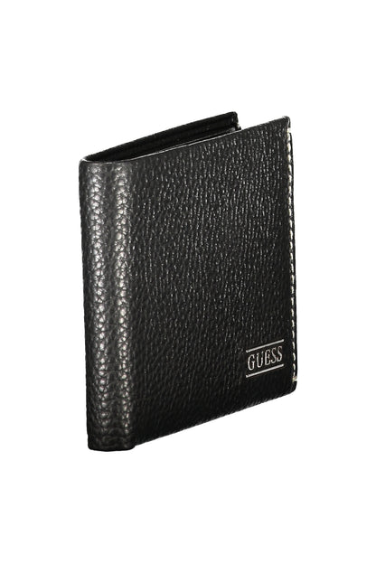 Guess Jeans Wallet with 2 compartments - Black
