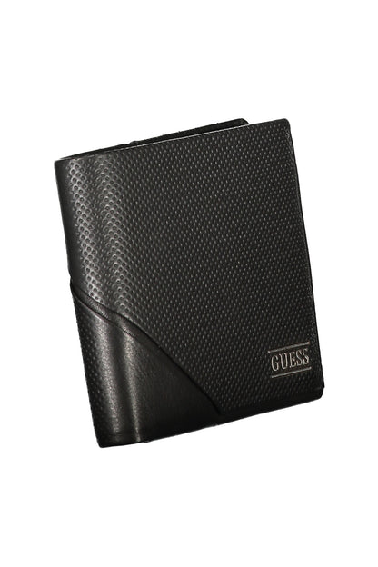 Guess Jeans Wallet with 2 compartments - Black