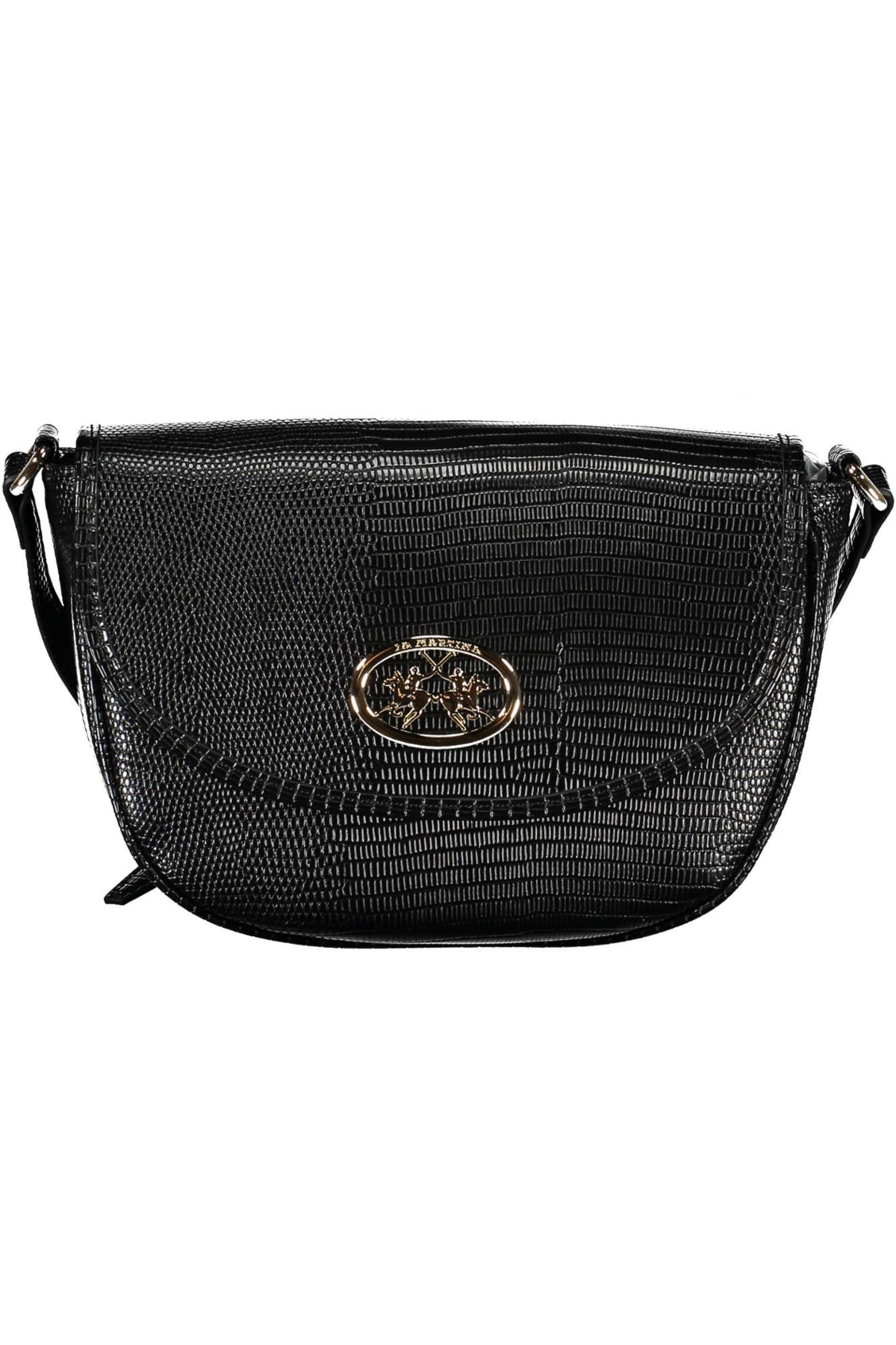 La Martina Crossbody Bag with adjustable strap - Black