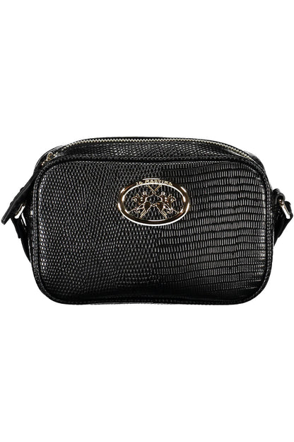 La Martina Crossbody Bag with adjustable strap - Black