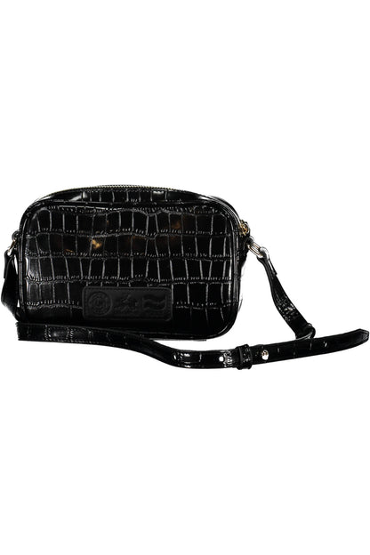 La Martina Crossbody Bag with adjustable strap - Black
