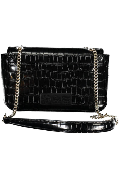La Martina Crossbody Bag with chain strap - Black