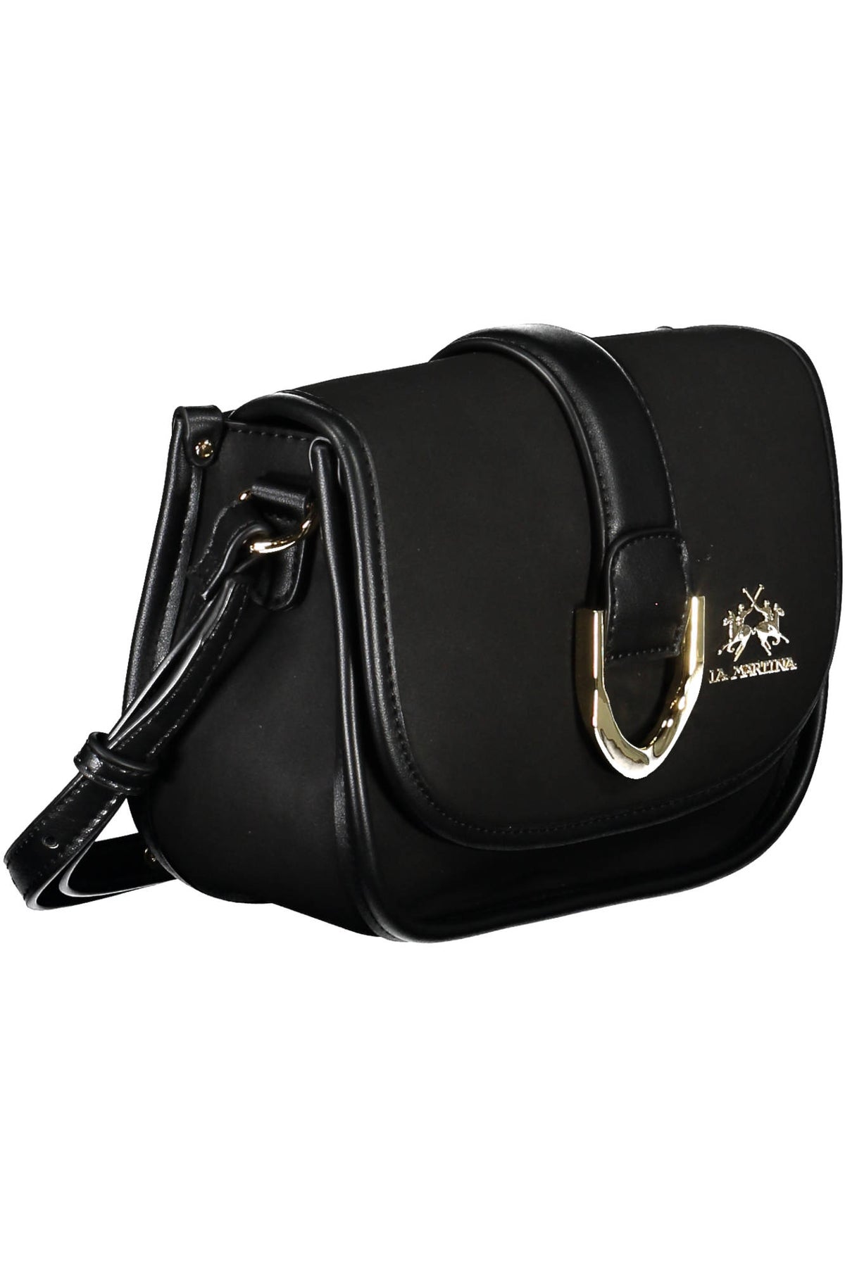 La Martina Crossbody Bag with adjustable strap - Black
