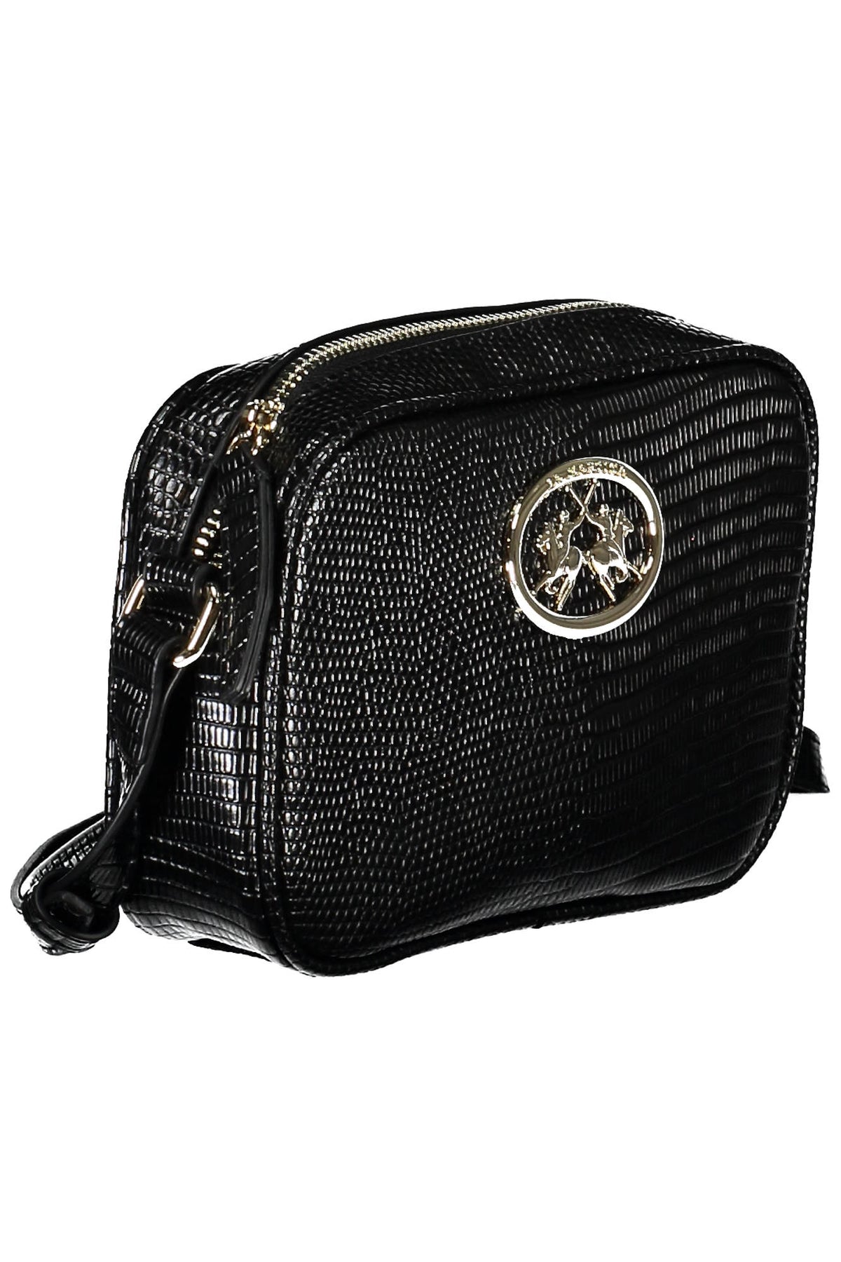 La Martina Crossbody Bag with adjustable strap - Black