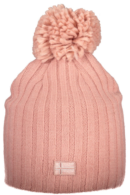 Norway 1963 Beanie with pompon - Pink