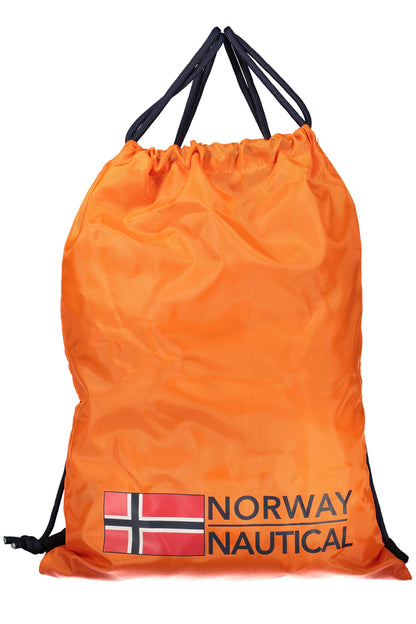 Norway 1963 Drawstring Bag - Orange