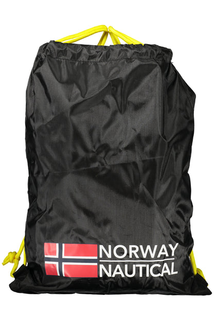 Norway 1963 Drawstring Bag - Black