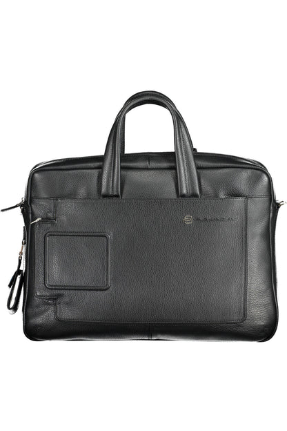 Piquadro Briefcase with 2 handles - Black