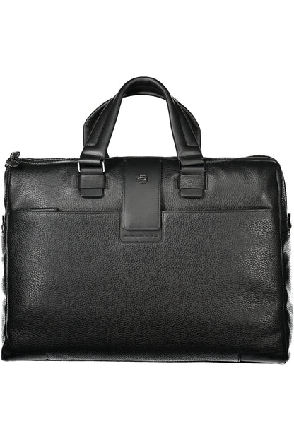 Piquadro Briefcase with 2 handles - Black
