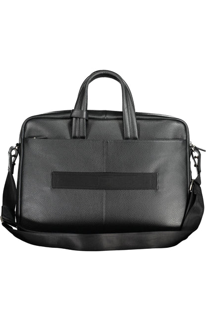 Piquadro Briefcase with 2 handles - Black