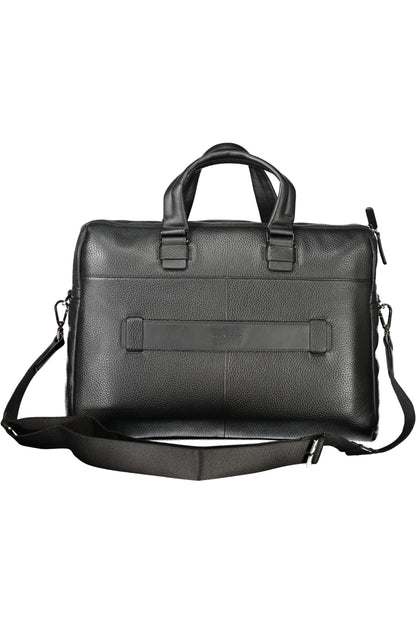 Piquadro Briefcase with 2 handles - Black