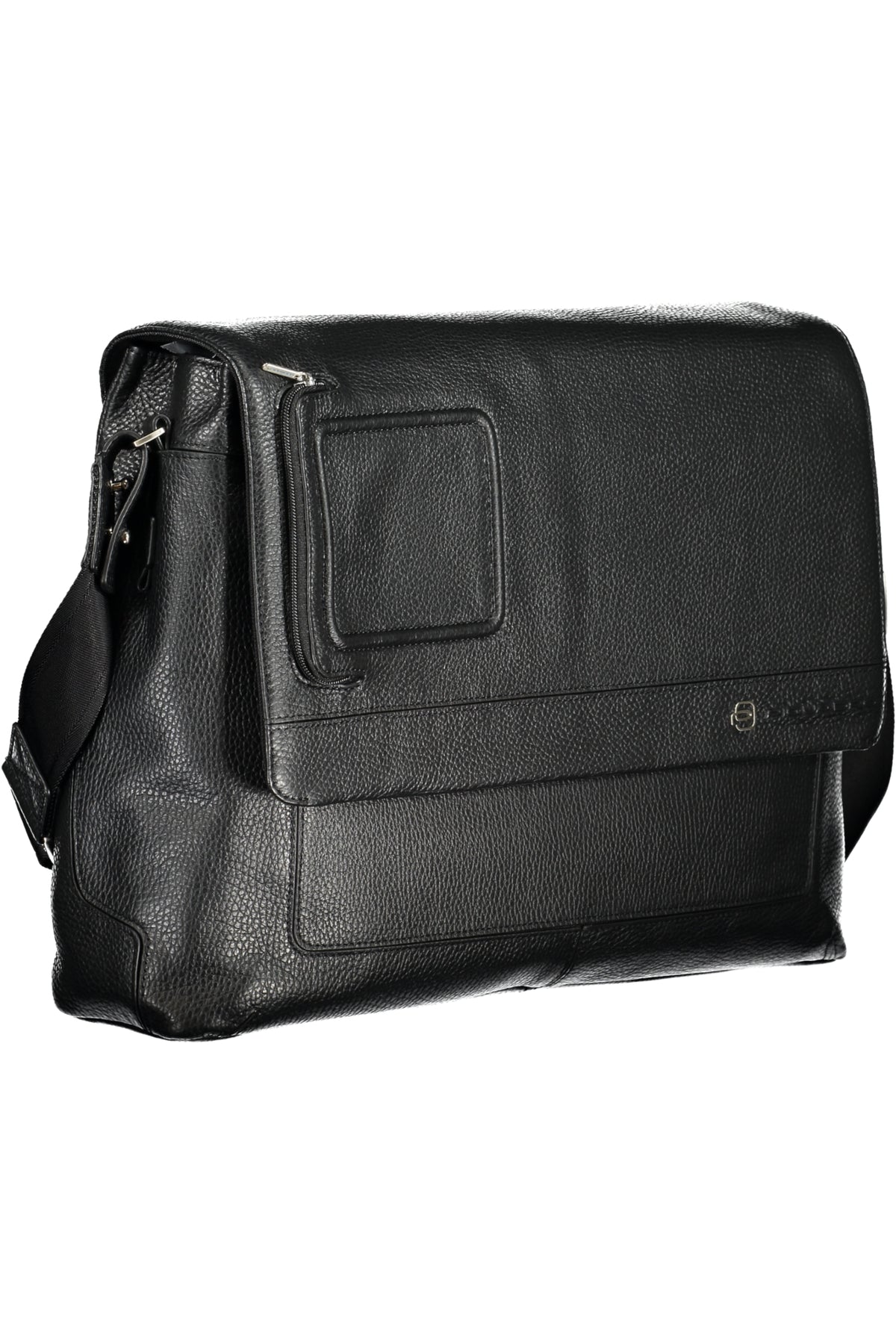 Piquadro Briefcase with adjustable and removable shoulder strap - Black