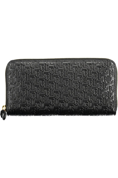 Ralph Lauren Wallet with 4 compartments - Black