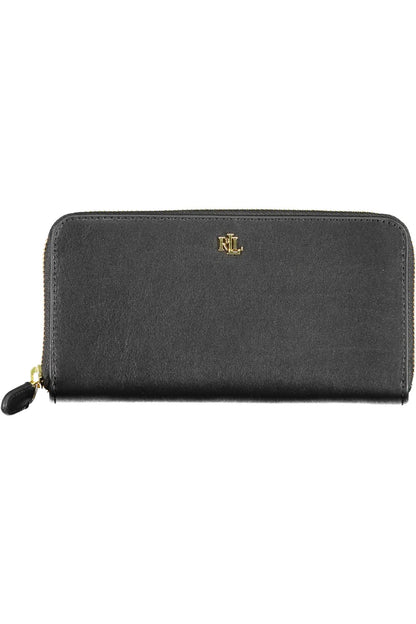Ralph Lauren Wallet with 4 compartments - Black
