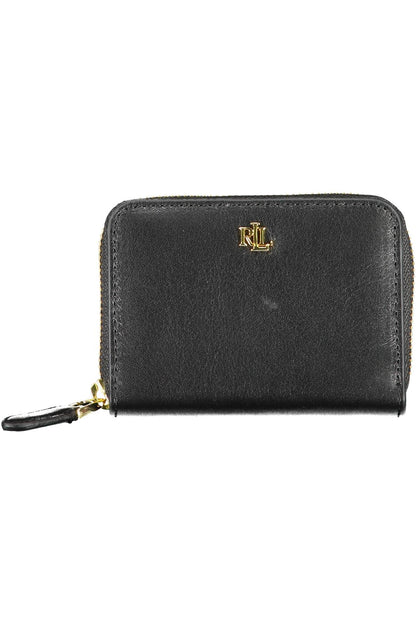 Ralph Lauren Wallet with 2 compartments - Black