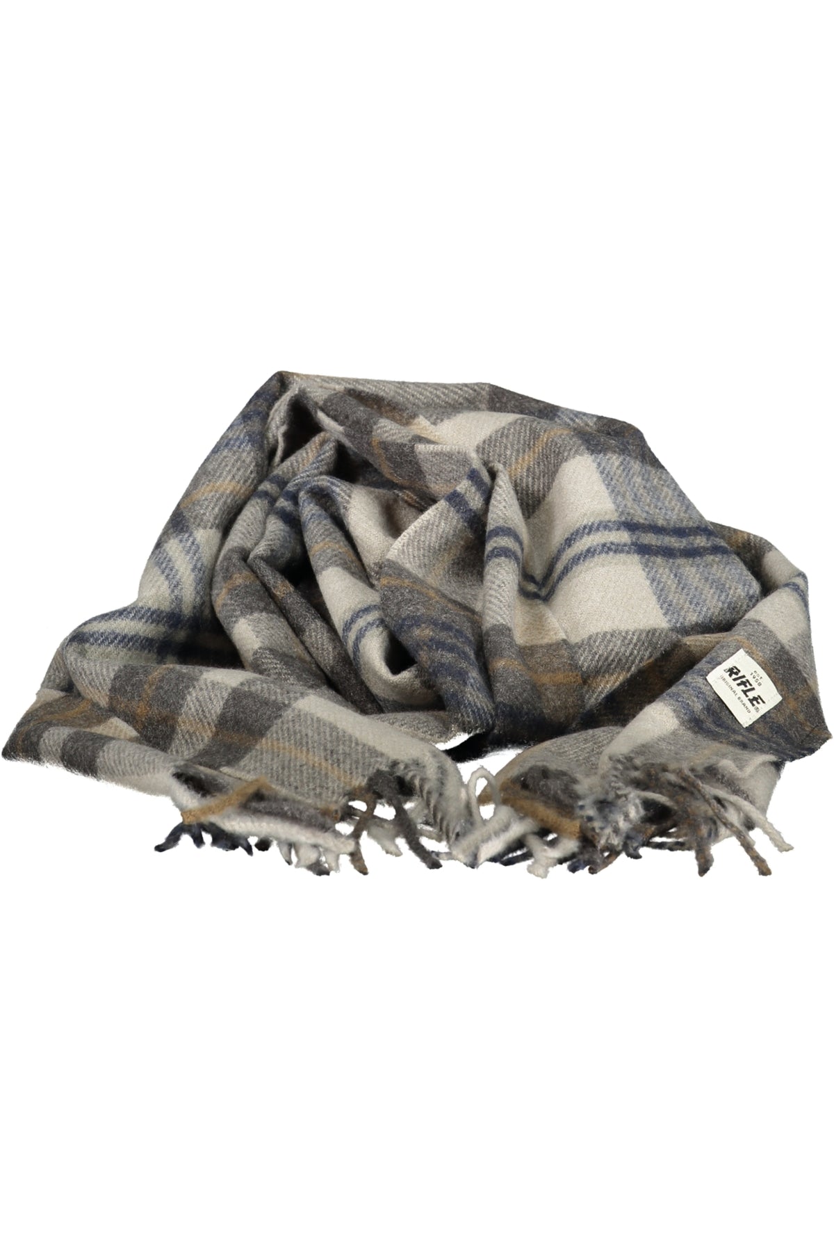 Rifle Tartan Scarf - Grey