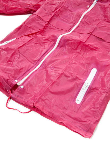 Simiani Long-Sleeve Raincoat - Pink