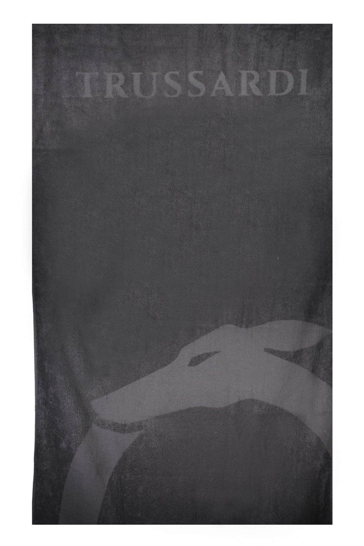 Trussardi Beach Towel - Black